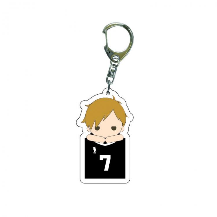 Haikyuu!! Anime acrylic Key Chain price for 5 pcs 5807