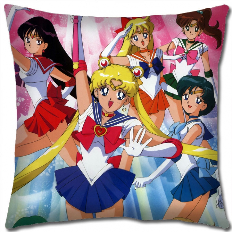sailormoon Anime square full-color pillow cushion 45X45CM NO FILLING M2-5