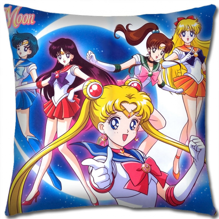 sailormoon Anime square full-color pillow cushion 45X45CM NO FILLING M2-13
