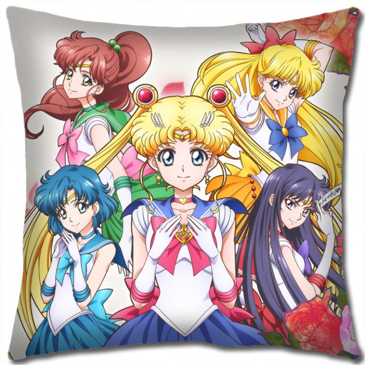 sailormoon Anime square full-color pillow cushion 45X45CM NO FILLING M2-1