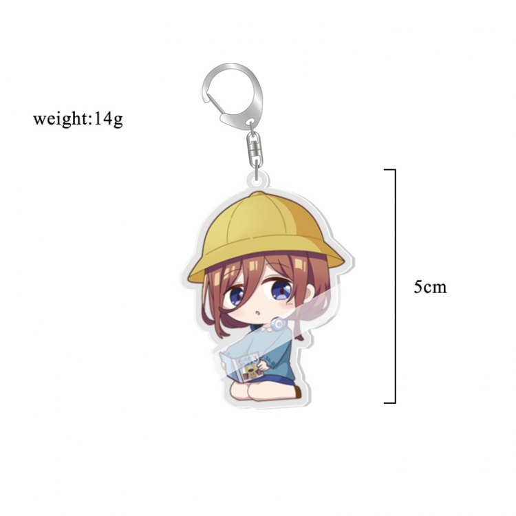 The Quintessential Q Anime acrylic Key Chain price for 5 pcs 7062