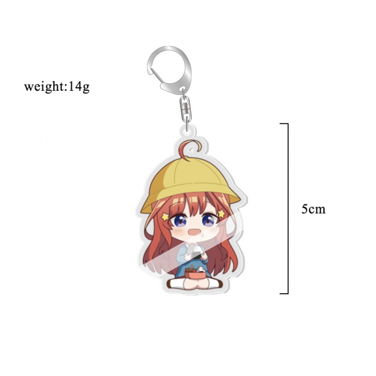 The Quintessential Q Anime acrylic Key Chain price for 5 pcs 7061