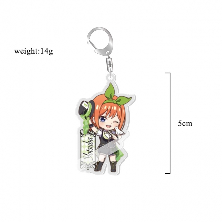 The Quintessential Q Anime acrylic Key Chain price for 5 pcs 7060