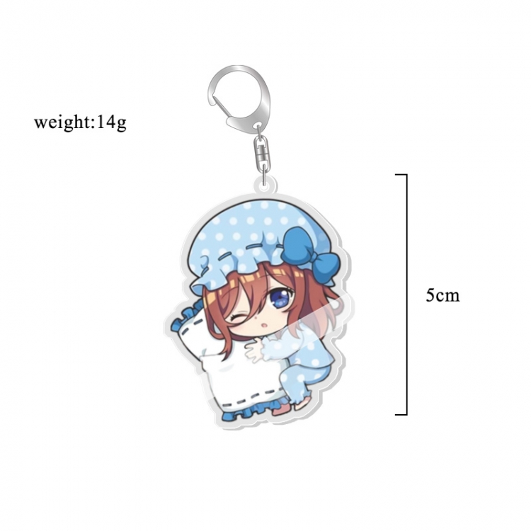 The Quintessential Q Anime acrylic Key Chain price for 5 pcs 6997