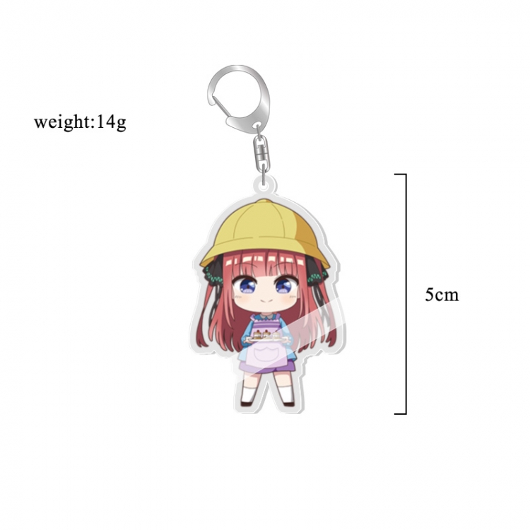 The Quintessential Q Anime acrylic Key Chain price for 5 pcs 7063