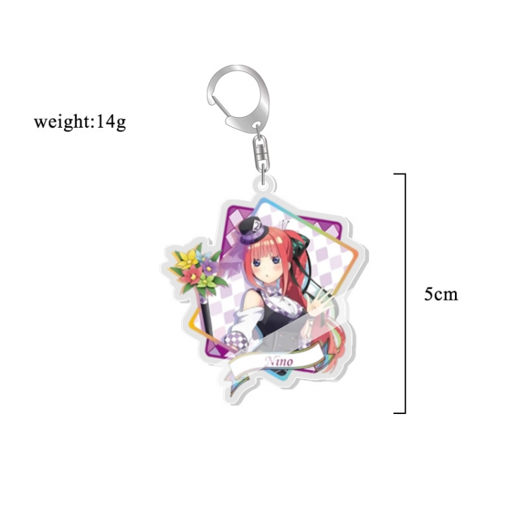 The Quintessential Q Anime acrylic Key Chain price for 5 pcs 7053