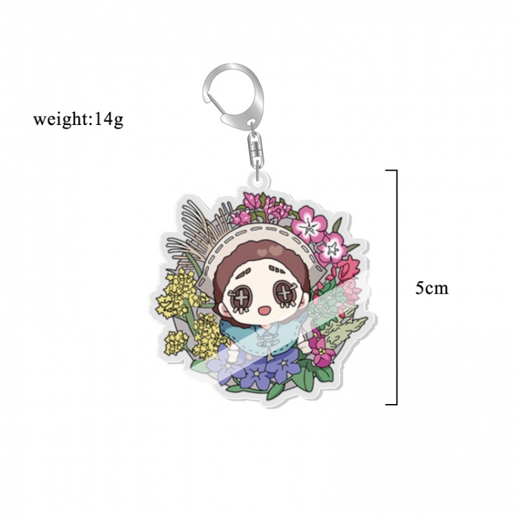 Identity V Anime acrylic Key Chain price for 5 pcs 7091