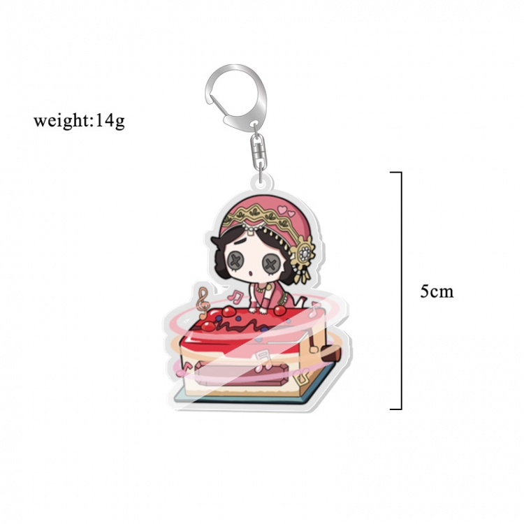 Identity V Anime acrylic Key Chain price for 5 pcs 7095