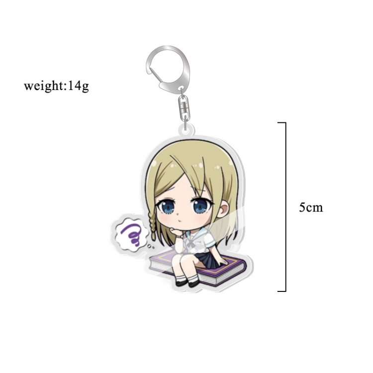 Kaguya-sama: Love Is War Anime acrylic Key Chain price for 5 pcs 7067