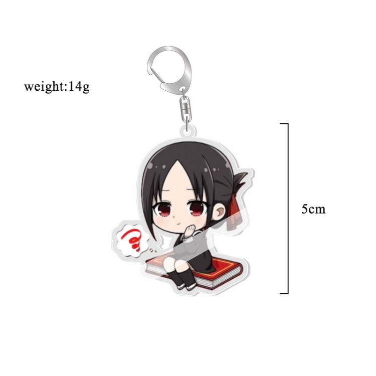 Kaguya-sama: Love Is War Anime acrylic Key Chain price for 5 pcs  7064