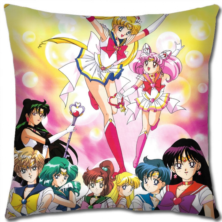 Sailormoon Anime square full-color pillow cushion 45X45CM NO FILLING M2-68