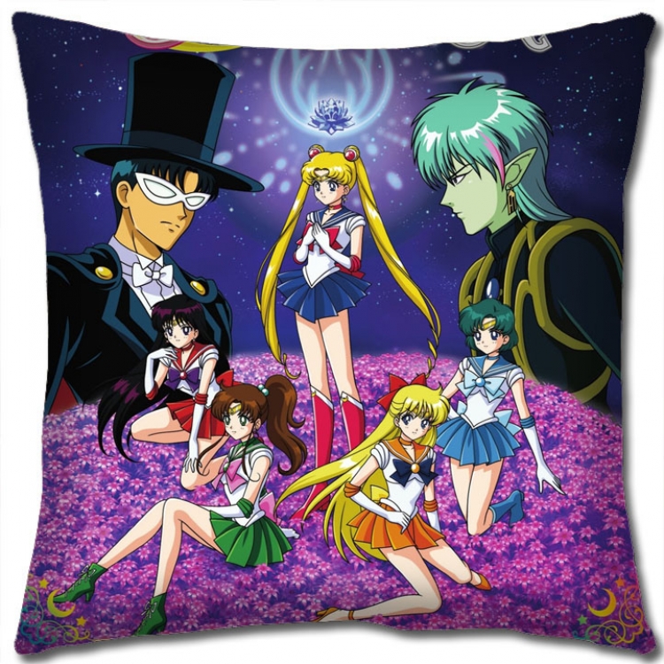 Sailormoon Anime square full-color pillow cushion 45X45CM NO FILLING  M2-94