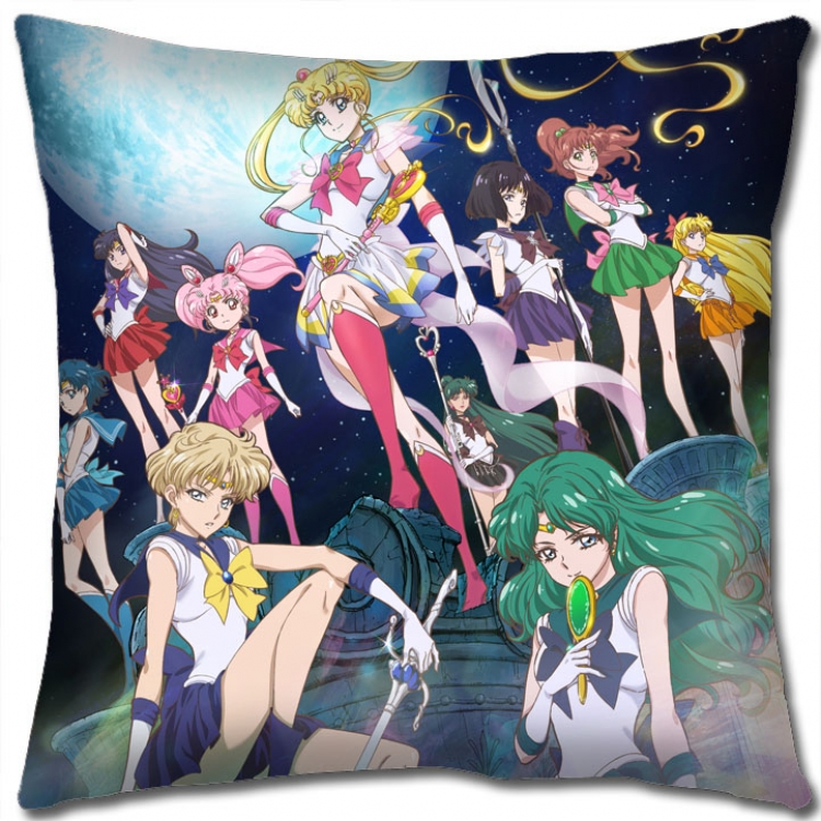 Sailormoon Anime square full-color pillow cushion 45X45CM NO FILLING M2-101