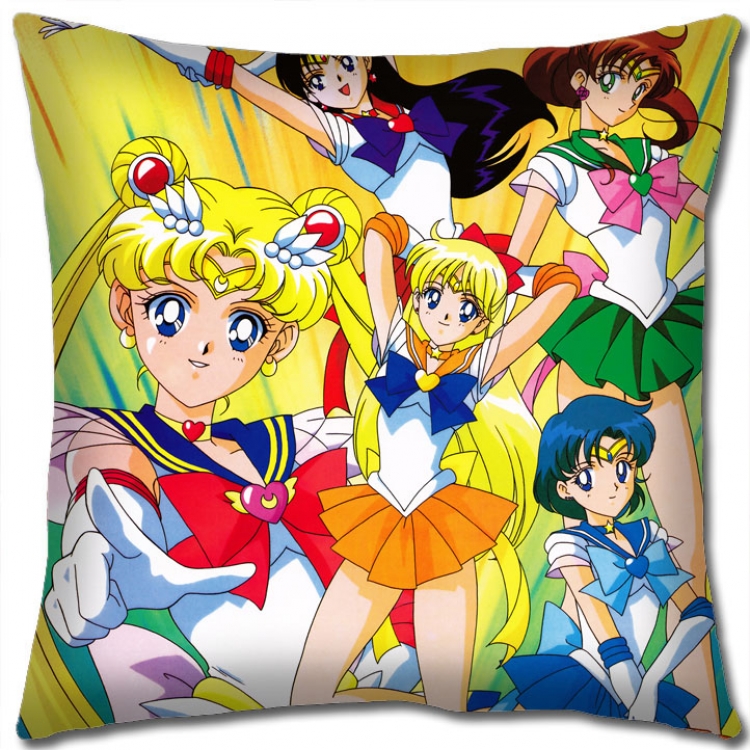 Sailormoon Anime square full-color pillow cushion 45X45CM NO FILLING M2-43