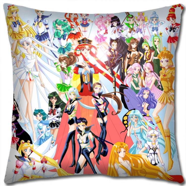Sailormoon Anime square full-color pillow cushion 45X45CM NO FILLING M2-99