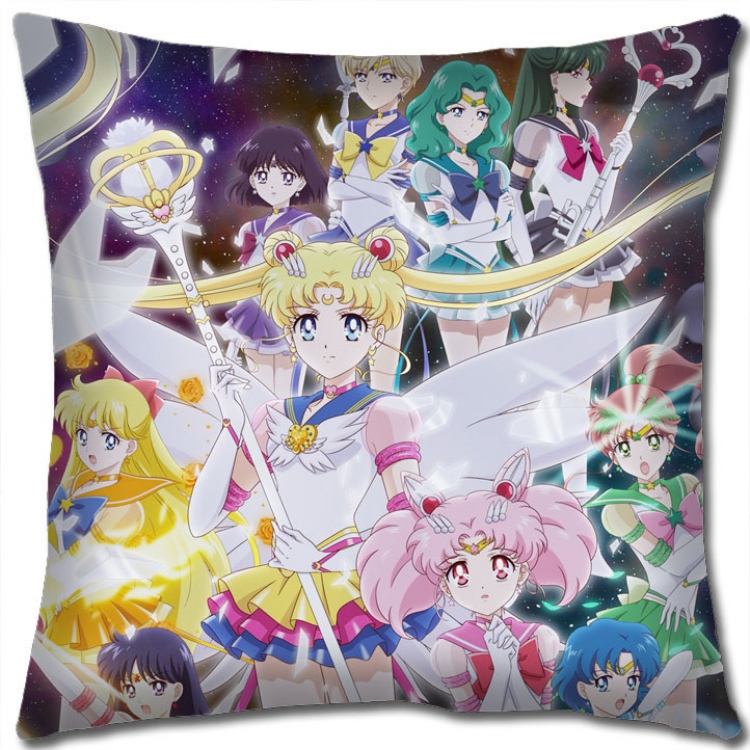 Sailormoon Anime square full-color pillow cushion 45X45CM NO FILLING M2-98