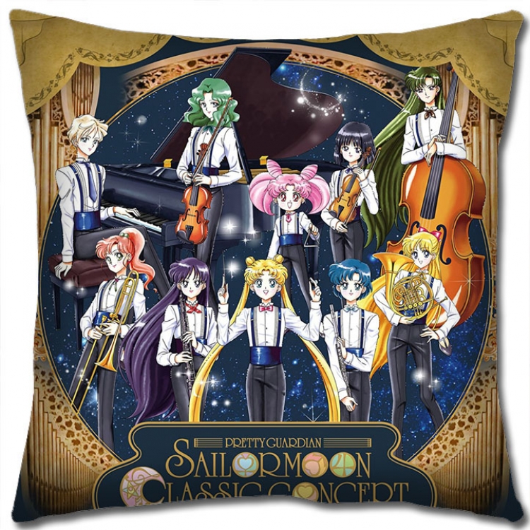 Sailormoon Anime square full-color pillow cushion 45X45CM NO FILLING M2-63