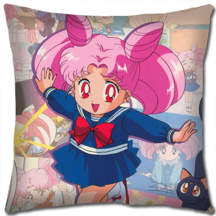 Sailormoon Anime square full-color pillow cushion 45X45CM NO FILLING M2-53
