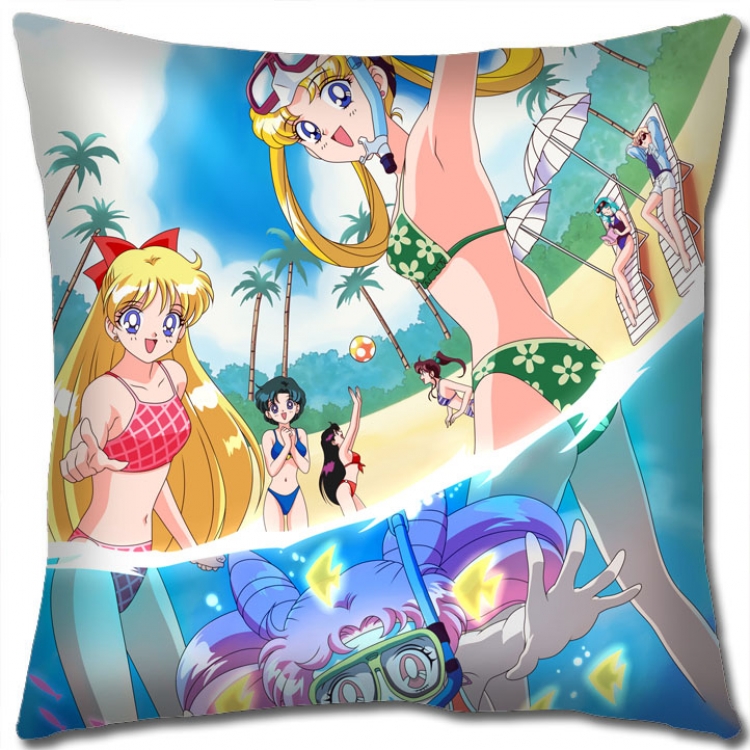 Sailormoon Anime square full-color pillow cushion 45X45CM NO FILLING M2-89