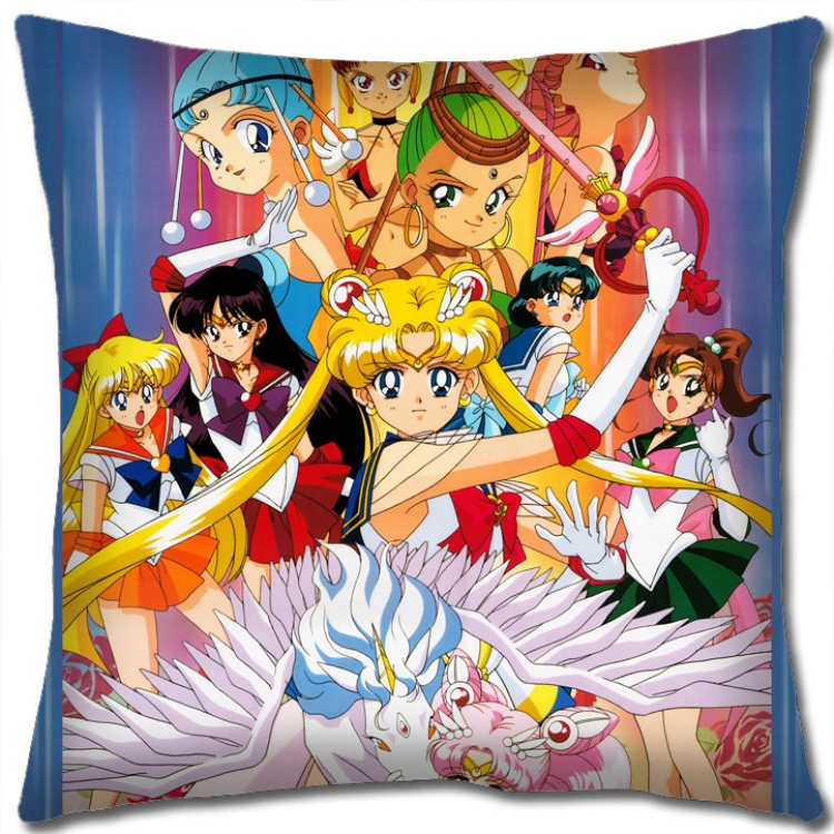 Sailormoon Anime square full-color pillow cushion 45X45CM NO FILLING M2-73