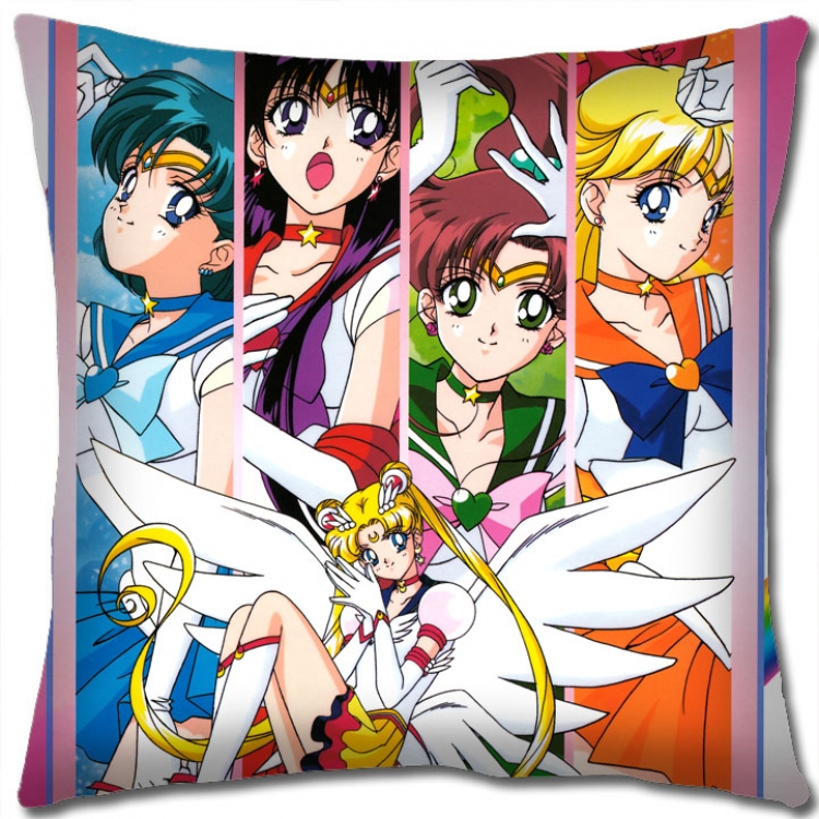 Sailormoon Anime square full-color pillow cushion 45X45CM NO FILLING M2-86