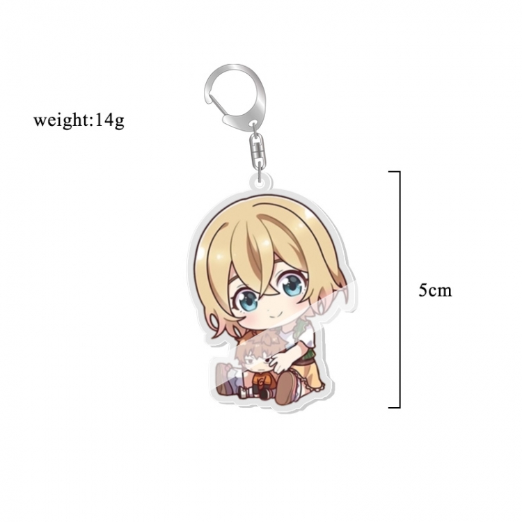 Rent-A-Girlfriend Anime acrylic Key Chain price for 5 pcs 7133