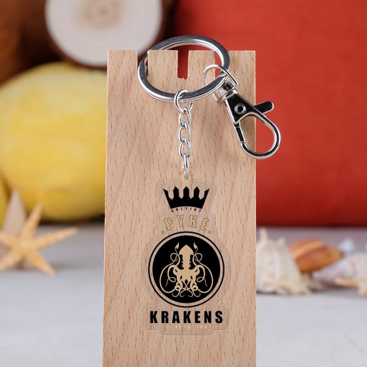 Game of Thrones Anime acrylic Key Chain  price for 5 pcs  3843