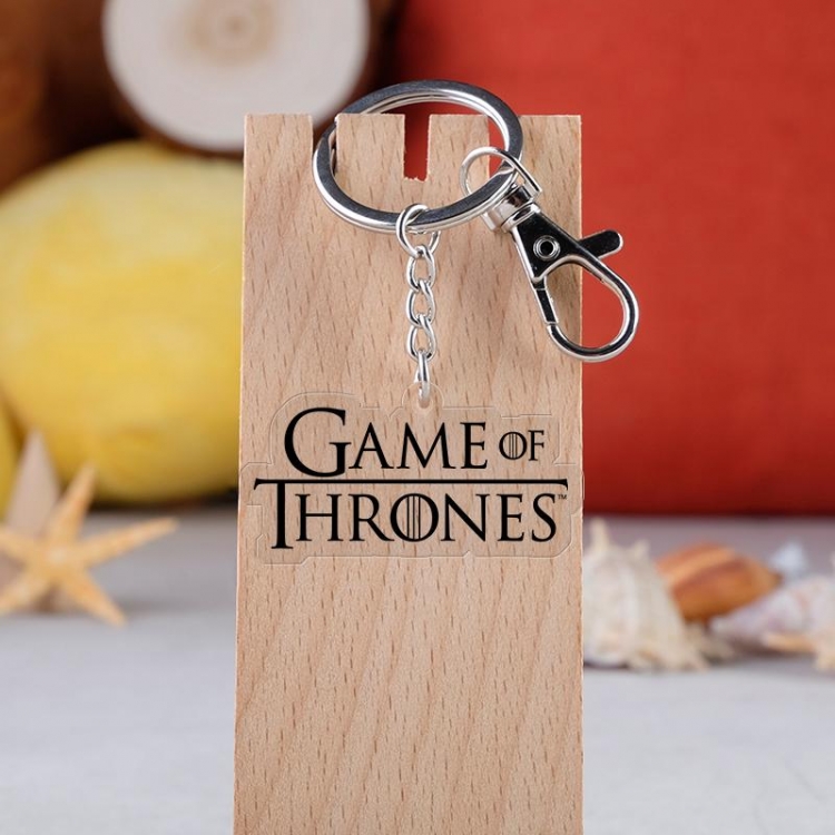 Game of Thrones Anime acrylic Key Chain  price for 5 pcs  3837