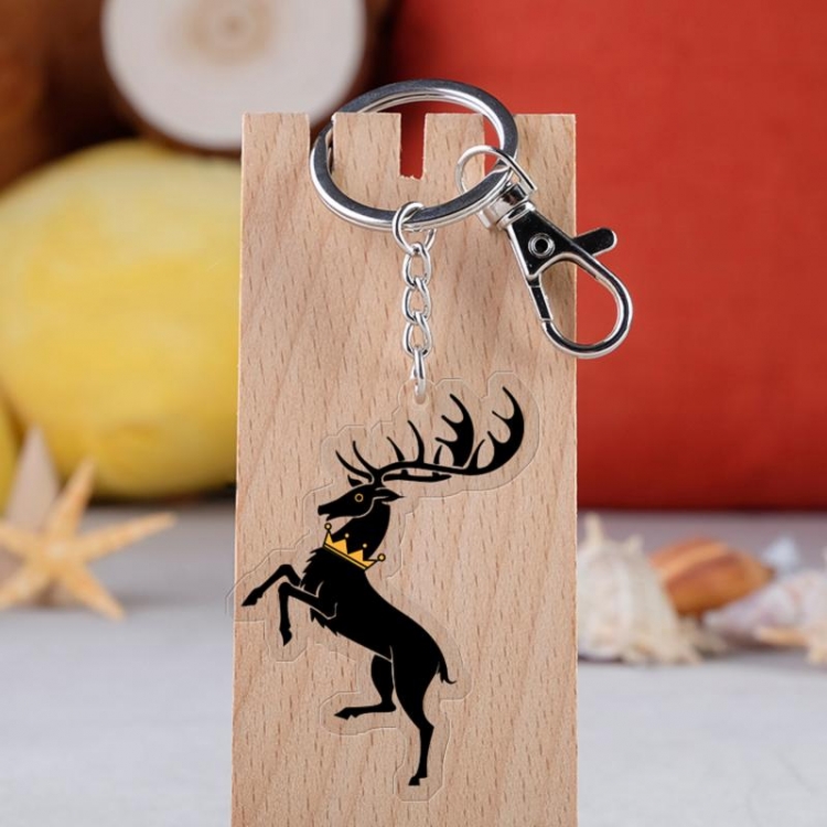 Game of Thrones Anime acrylic Key Chain  price for 5 pcs  3730