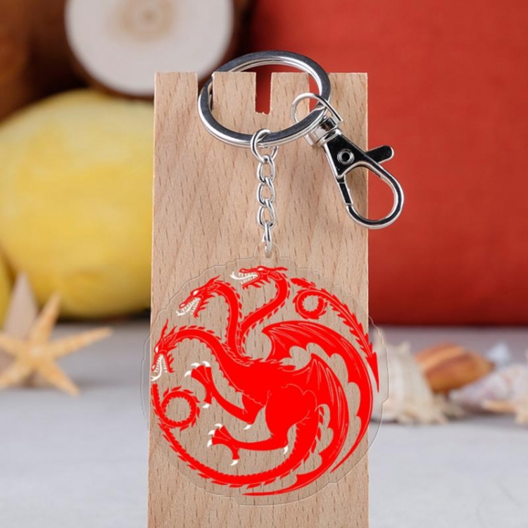 Game of Thrones Anime acrylic Key Chain  price for 5 pcs  3727