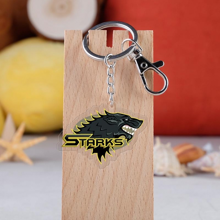 Game of Thrones Anime acrylic Key Chain  price for 5 pcs  3836