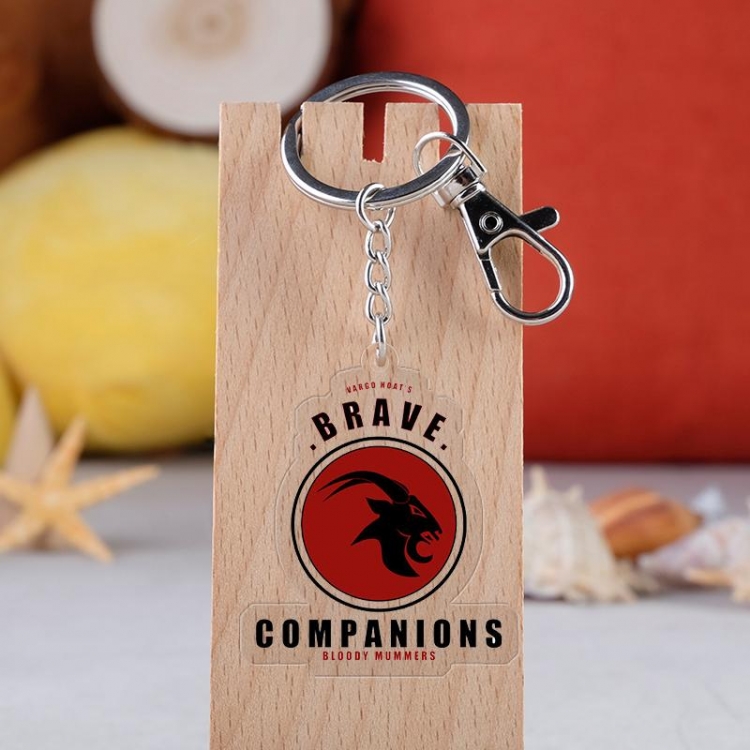 Game of Thrones Anime acrylic Key Chain  price for 5 pcs  3839