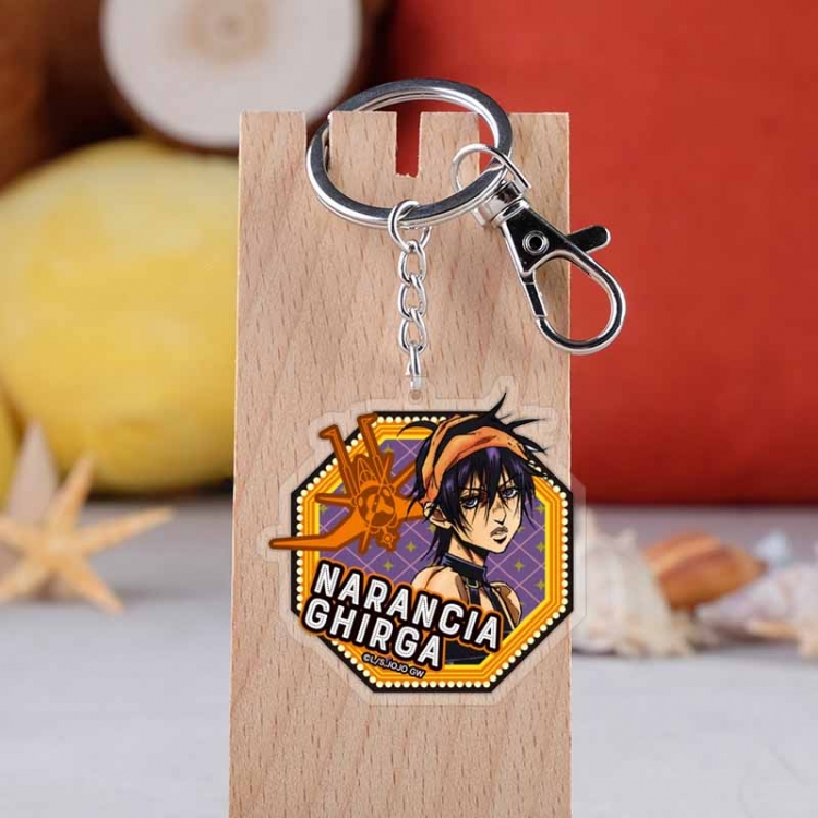 JoJos Bizarre Adventure  Anime acrylic Key Chain  price for 5 pcs  4353