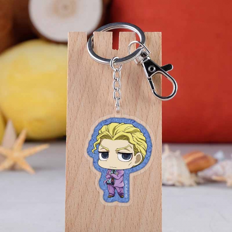 JoJos Bizarre Adventure  Anime acrylic Key Chain  price for 5 pcs  4344