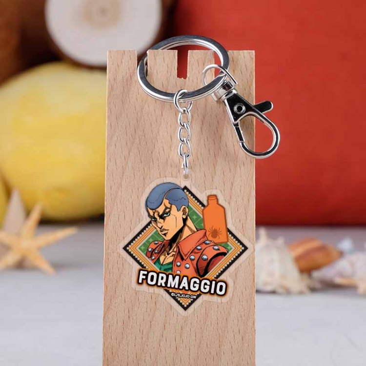 JoJos Bizarre Adventure  Anime acrylic Key Chain  price for 5 pcs  4357