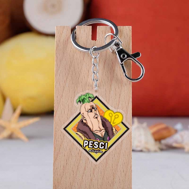 JoJos Bizarre Adventure  Anime acrylic Key Chain  price for 5 pcs  4359