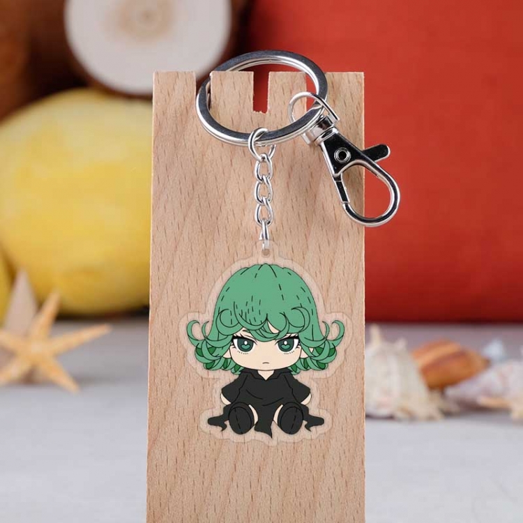 One Punch Man Anime acrylic Key Chain  price for 5 pcs   4314