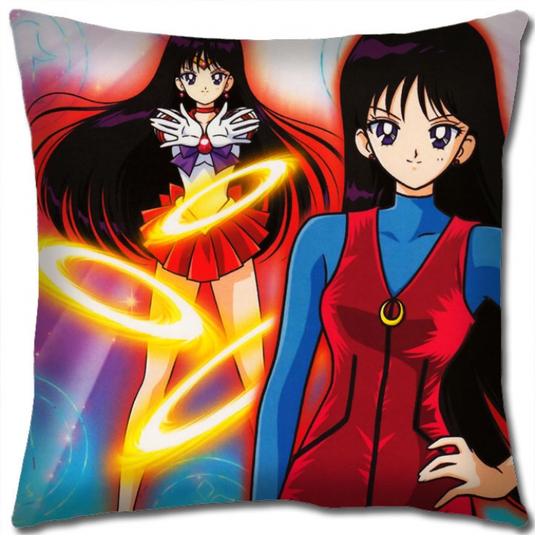 sailormoon Anime square full-color pillow cushion 45X45CM NO FILLING  M2-167