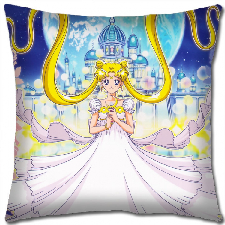 sailormoon Anime square full-color pillow cushion 45X45CM NO FILLING  M2-179