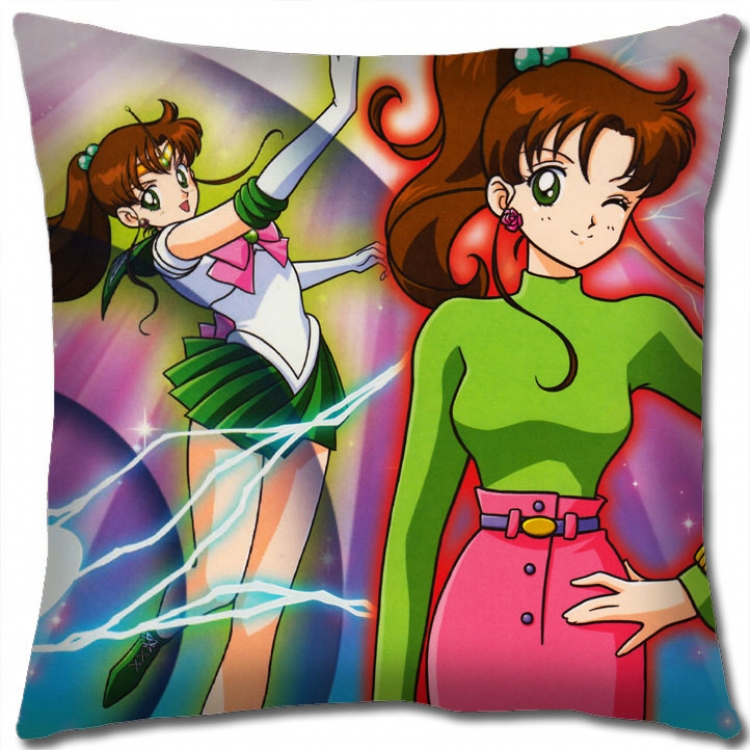 sailormoon Anime square full-color pillow cushion 45X45CM NO FILLING  M2-168