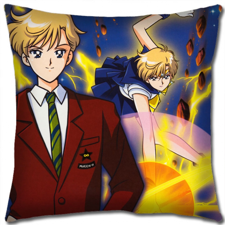 sailormoon Anime square full-color pillow cushion 45X45CM NO FILLING  M2-171