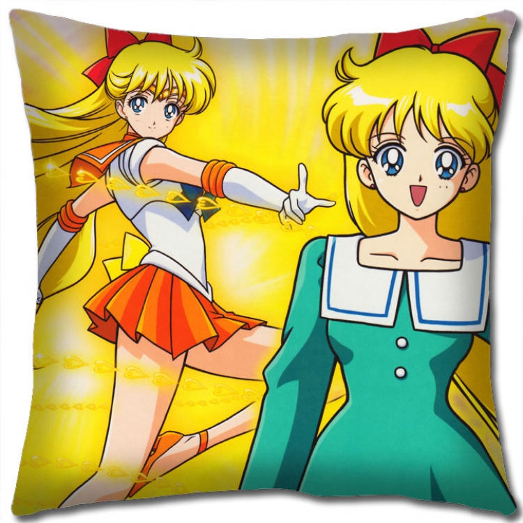 sailormoon Anime square full-color pillow cushion 45X45CM NO FILLING  M2-169