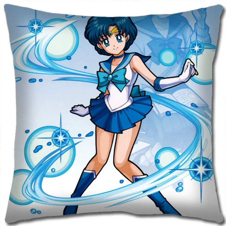 sailormoon Anime square full-color pillow cushion 45X45CM NO FILLING   M2-184