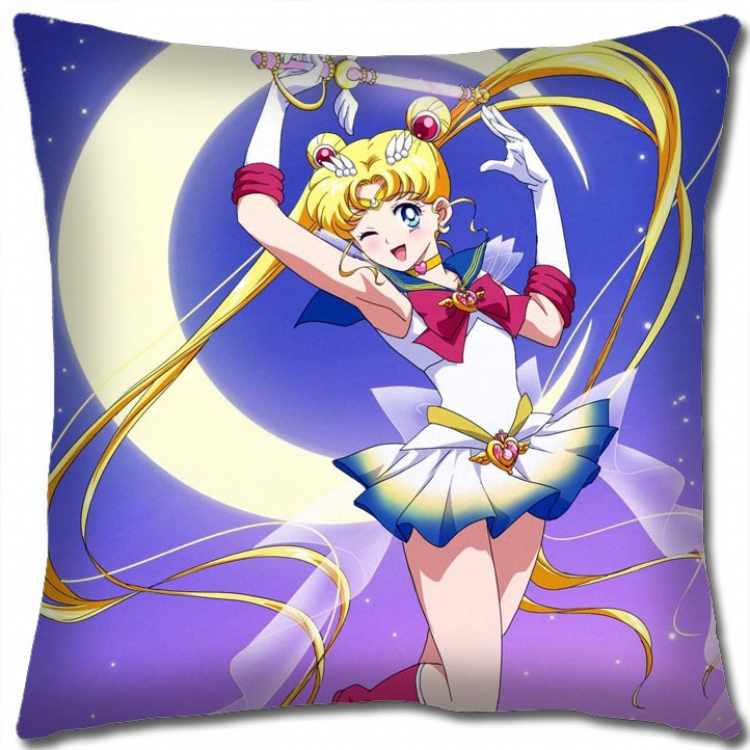 sailormoon Anime square full-color pillow cushion 45X45CM NO FILLING M2-223