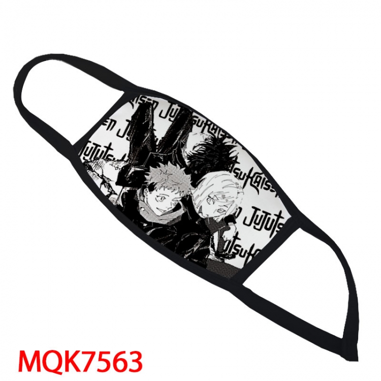 Jujutsu Kaisen Color printing Space cotton Masks price for 5 pcs  MQK7563