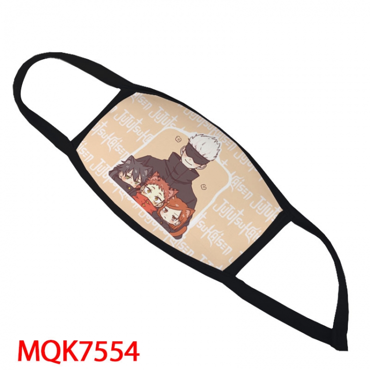 Jujutsu Kaisen Color printing Space cotton Masks price for 5 pcs  MQK7554