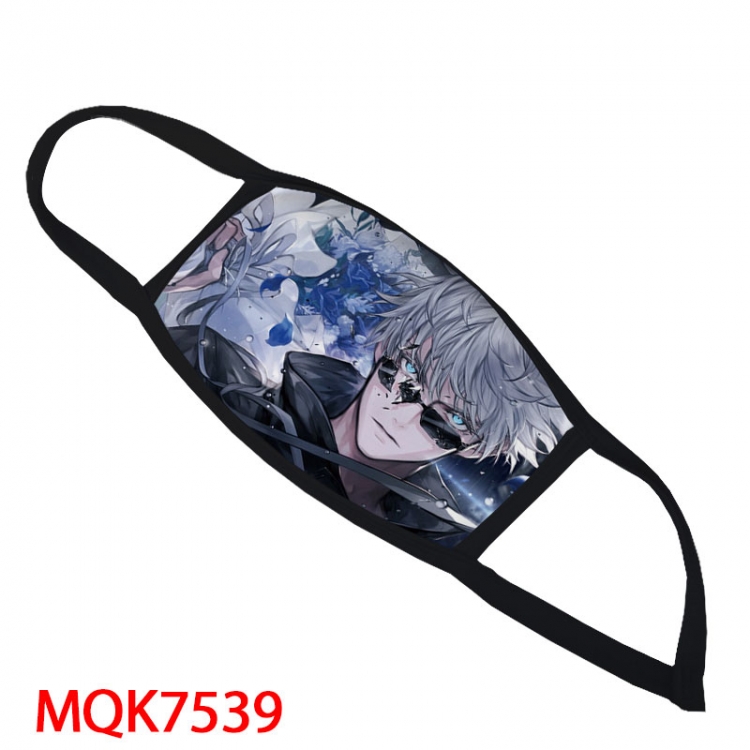 Jujutsu Kaisen Color printing Space cotton Masks price for 5 pcs  MQK7539