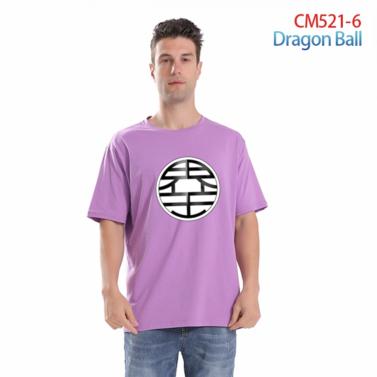 DRAGON BALL Printed short-sleeved cotton T-shirt from S to 3XL  CM-521-6