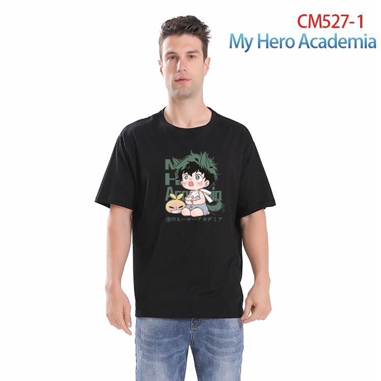My Hero Academia Printed short-sleeved cotton T-shirt from S to 3XL CM-527-1