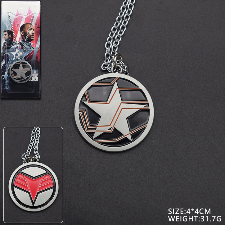 The avengers allianc Anime cartoon metal necklace pendant price for 5 pcs